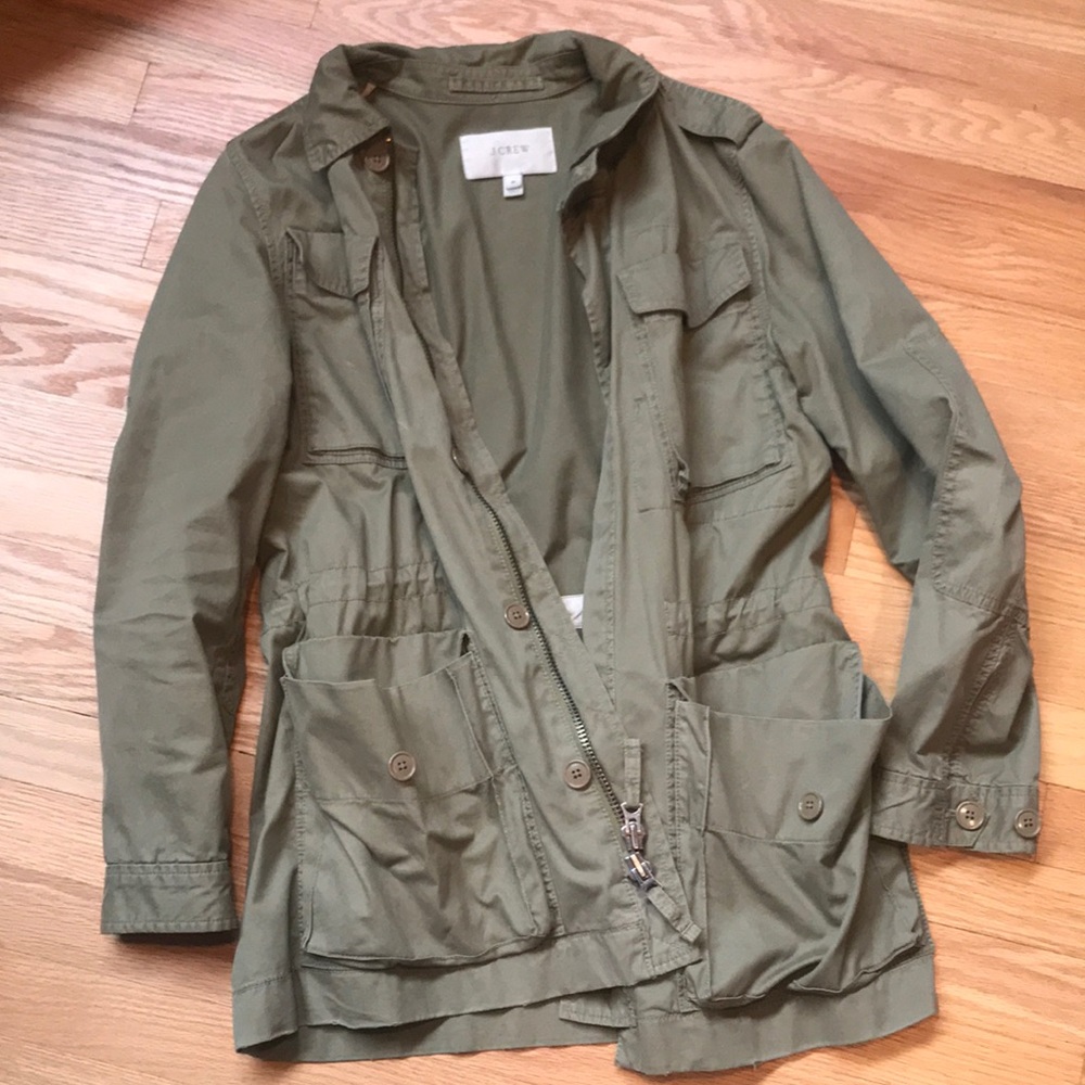 Jcrew army chino jacket